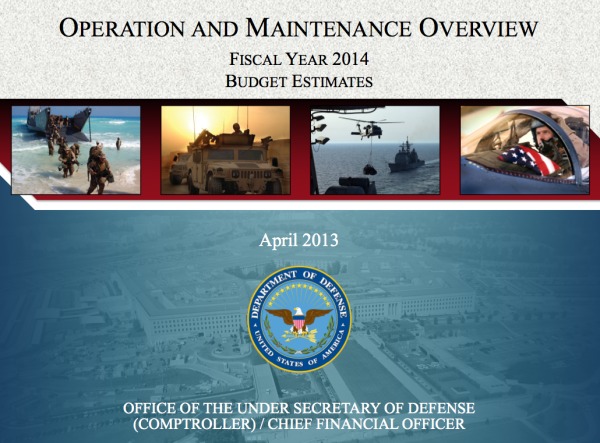 DOD O&M Budget Overview for FY14